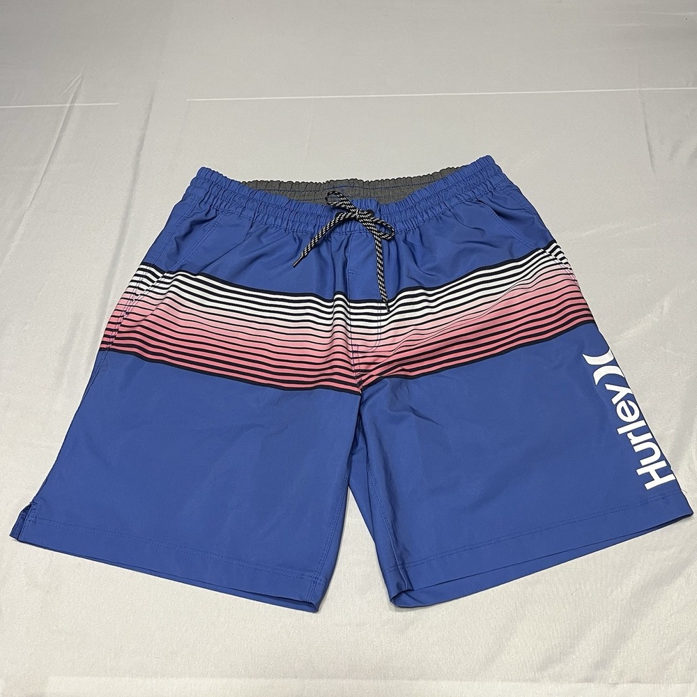 Hurley 7.5" Swim Trunk Hybrid Shorts Men's XL Brief Lined Surf Beach